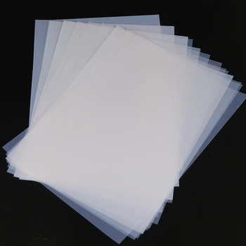 50 листов пленочной бумаги A3 / a4 Прозрачная пленка для струйного принтера Шелкотрафаретная печать Прозрачные листы пленки для декоративных пленок