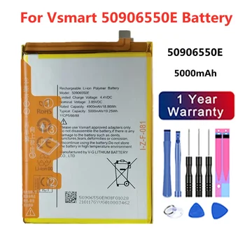 Высококачественный 5000 мАч BVSM 50906550E Сменный Аккумулятор Для VSMART BVSM-50906550E BVSM50906550E Аккумуляторы Для Телефонов Bateria