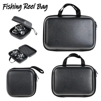 Портативная сумка для рыболовных катушек EVA S / M / L, чехол для спиннинговых рыболовных катушек, Защитный чехол для неопренового колеса, Водонепроницаемая сумка для хранения катушек