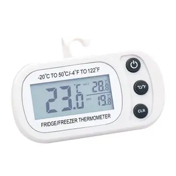 Термометр Морозильной камеры Цифровой Термометр Холодильника с ЖК-Дисплеем Макс/мин для Холодильника Кухня Рестораны 2шт для мониторинга